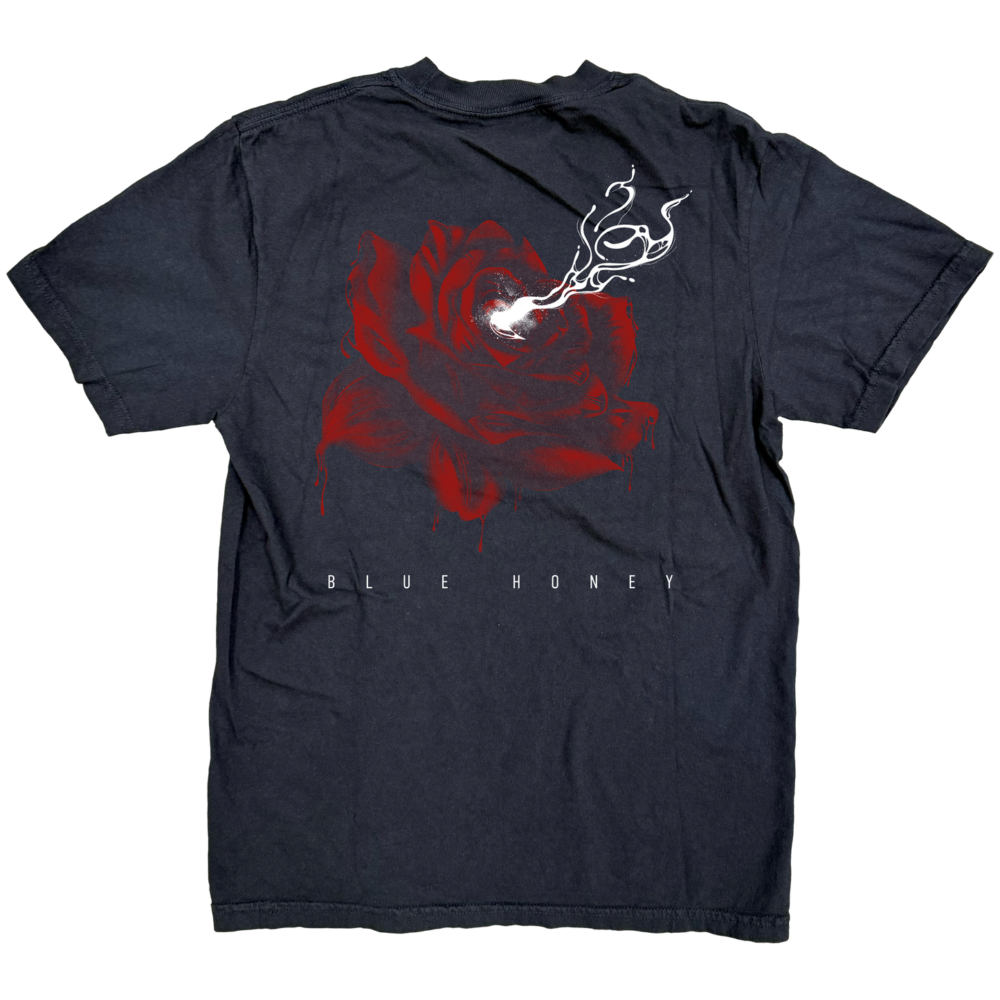 The Twin Black Rose Tee