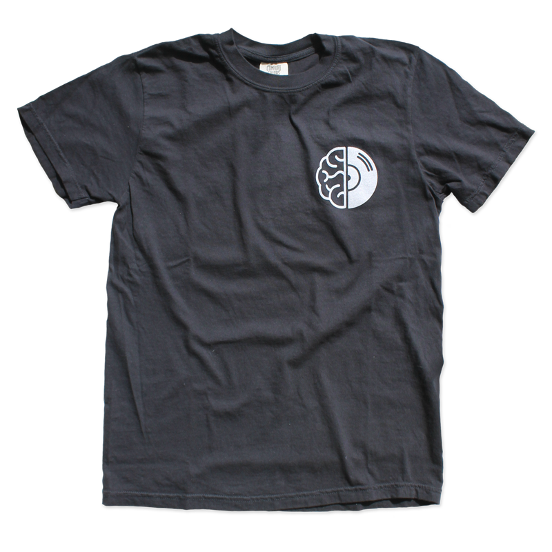Mind Over Matter Records "Brain Logo" Pocket Hit Tee