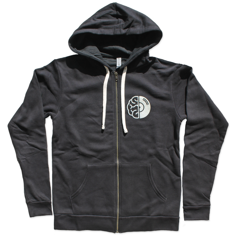 Mind Over Matter Records Zip-Up Hoodie