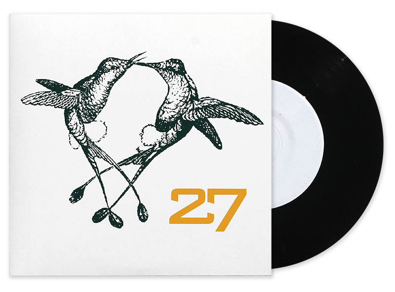 27 "Innocent Lovers b/w Closer To You" 7" Test Pressing