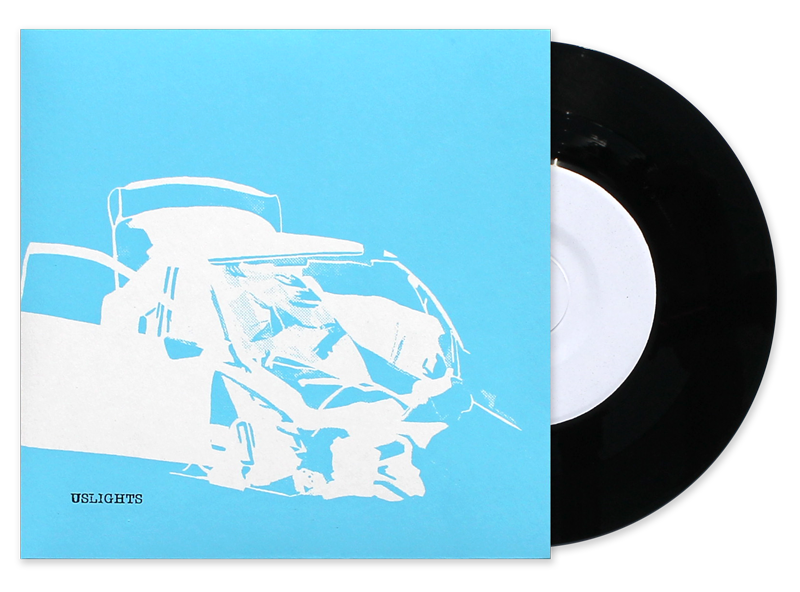 usLights "This Must Be The Place b/w Exit Scam" 7" Test Press