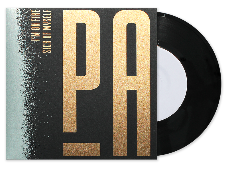 PACK "I'm On Fire b/w Sick Of Myself" 7" Test Pressing