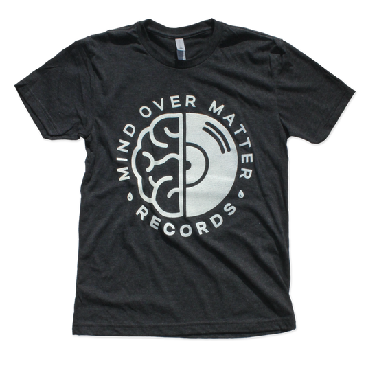 Mind Over Matter Records "Brain Logo" Heather Tee