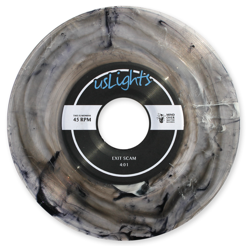 usLights "Exit Scam b/w This Is The Place" 7"