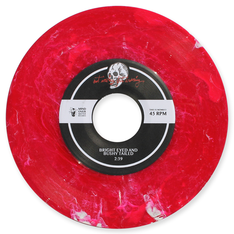 Not Waving But Drowning "Bright Eyed And Bushy Tailed b/w A Secret And A Truth" 7"