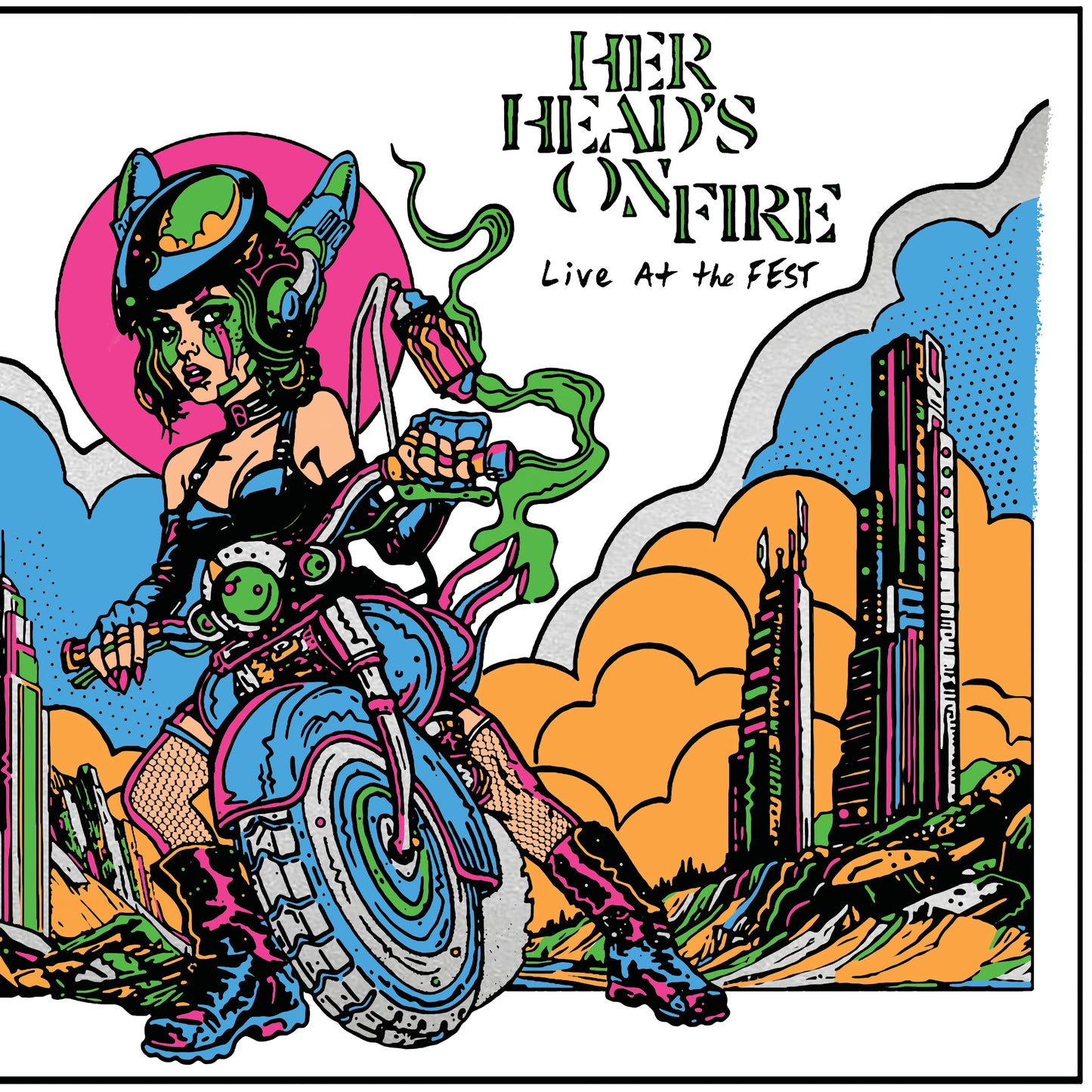 Her Head's On Fire "Live At The Fest" 12"
